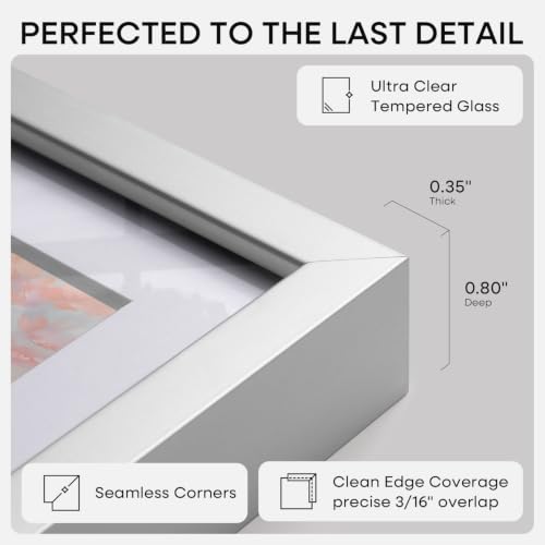 20x30 Silver Picture Frame (3 Count)