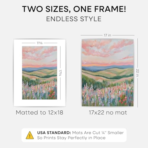 17x22 Silver Picture Frame