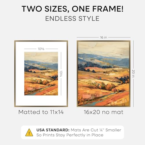 16x20 Bronze Picture Frame (4 Count)