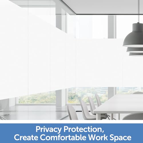 Frosted Window Privacy Film (48.3 Sq Ft)