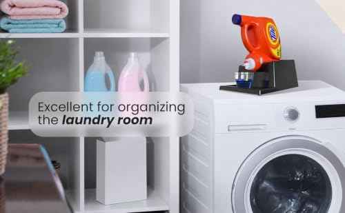 Liquid Laundry Detergent Holder Stand with Drip Tray (2 Count)