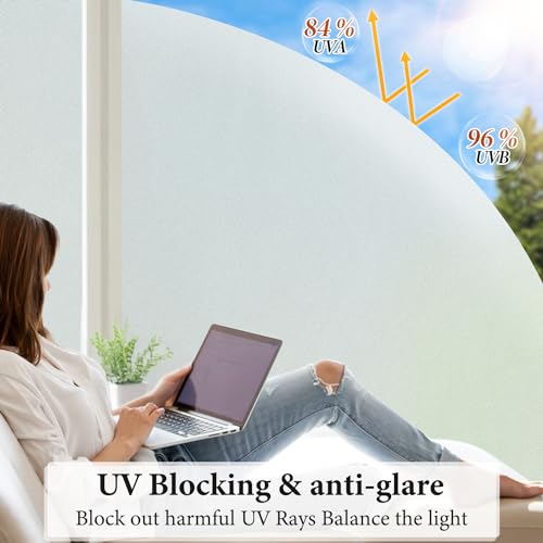Window Privacy Film (19.34 Sq Ft)