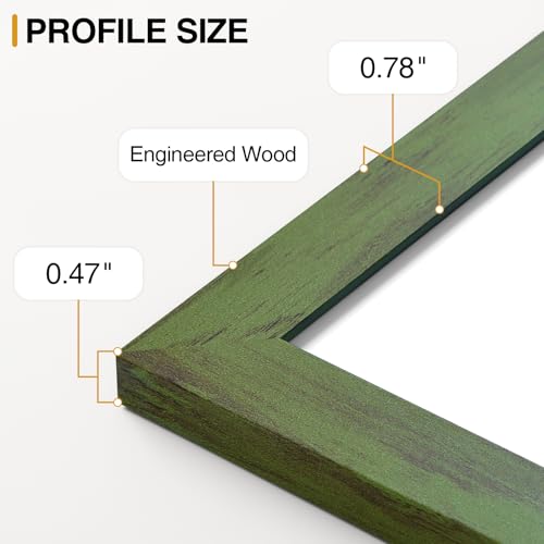 12x12 Picture Frames Set of 9 for Wall Mounting (9 Count)