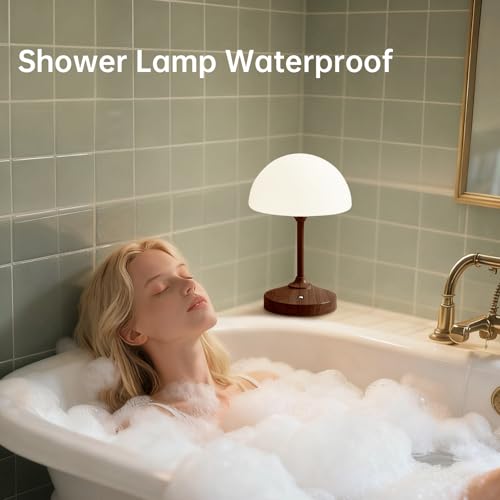 Mushroom Lamp Cordless Lamp Table Lamp