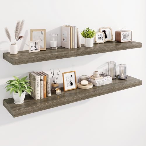 55" Floating Shelves for Wall (2 Count)
