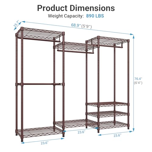 V5 Heavy Duty Clothes Rack