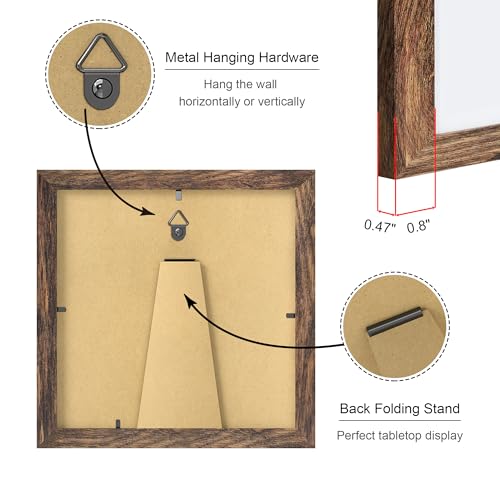 6x6 Picture Frame Set of 4 (4 Count)