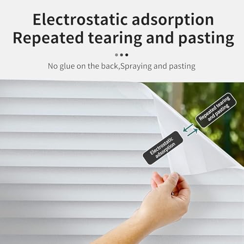 Window Privacy Film Blinds with Tools