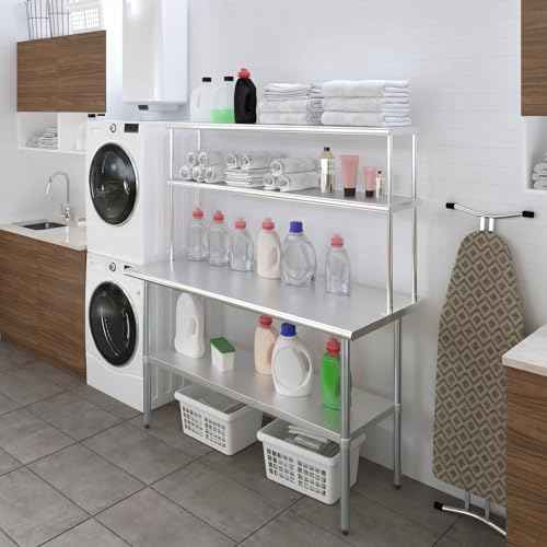 60 Inch Double Tier Overshelf