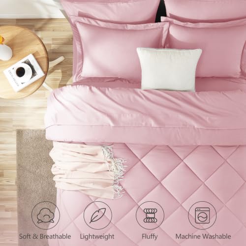 Full Size Comforter Sets Pink