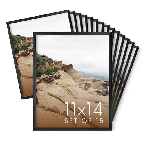 11x14 Black Metal Picture Frames