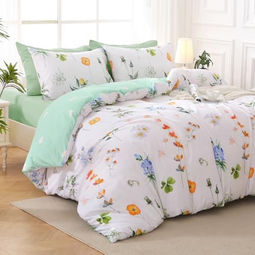 Multi Flower Bed in a Bag Queen 7 Pieces