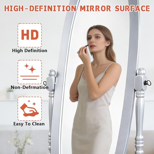 Full Length Mirror with Stand