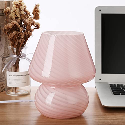 Pink Mushroom Lamp