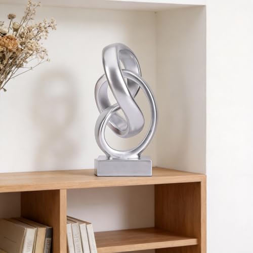 Modern Abstract Knot Sculpture