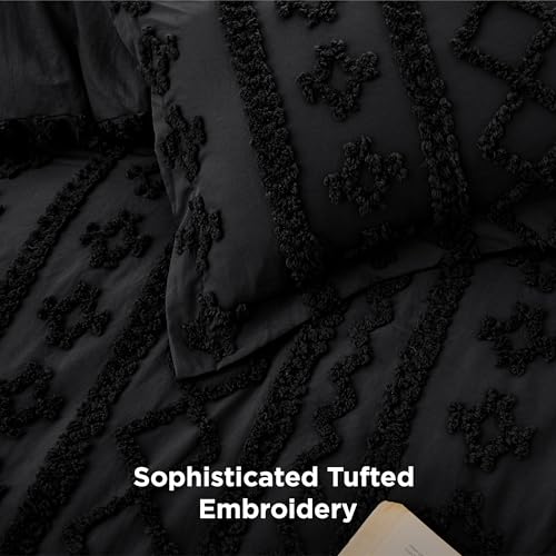 Tufted Boho Comforter Set King Size