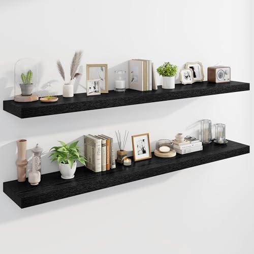72" Floating Shelves for Wall (2 Count)