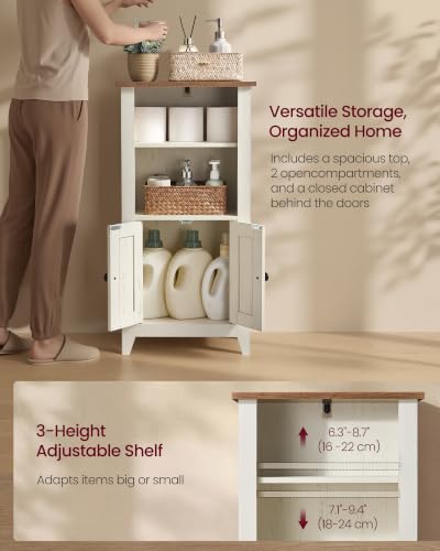 Farmhouse Storage Cabinet with 2 Barn Doors