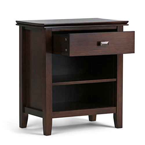 Artisan 24" Bedside Nightstands in Russet Brown