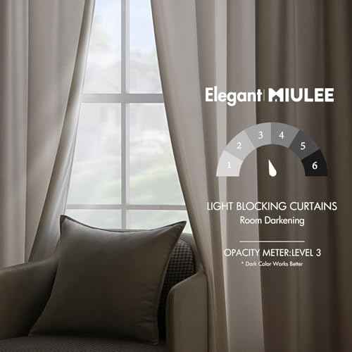 Ivory Blackout Velvet Curtains Drapes 108 Inch Long 52"x108" Bedroom (2 Count)