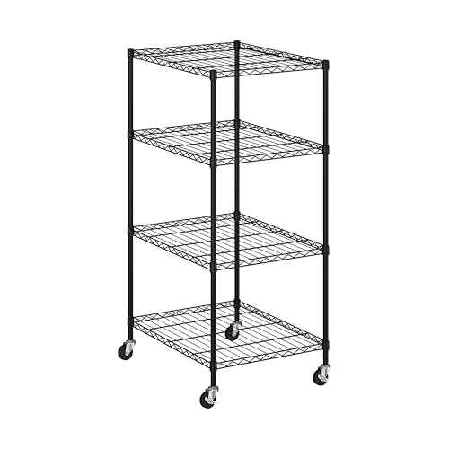 UltraDurable Heavy Duty NSF Solid Steel Wire Rack Storage Unit