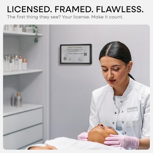 5x10 Black License Frame (3 Count)