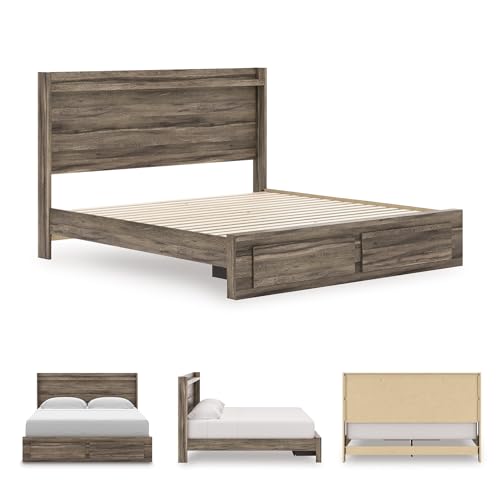 Jusika King Size Storage Bed Frame