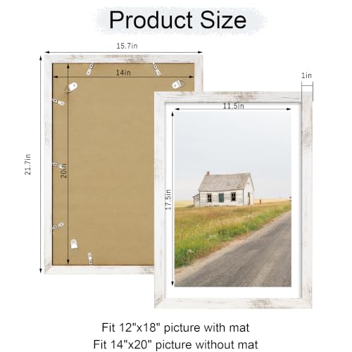 14x20 Picture Frame Set of 4 (4 Count)