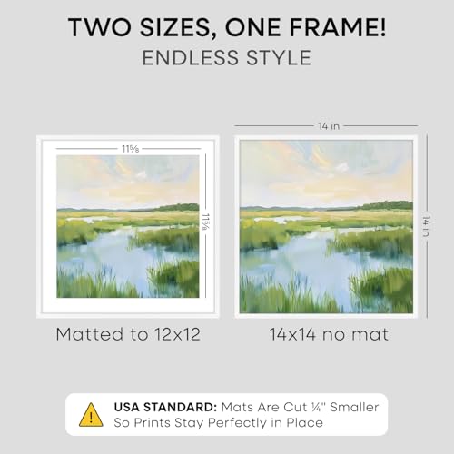 14x14 White Picture Frame (2 Count)