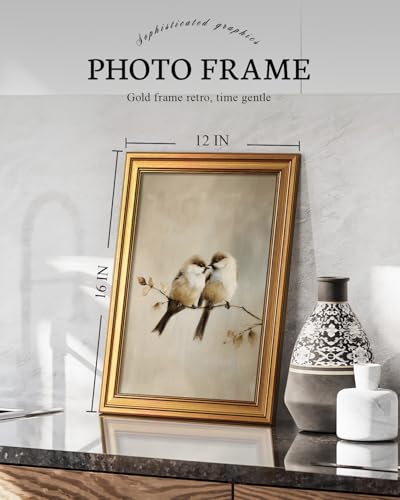 Vintage Gold Framed Wall Art