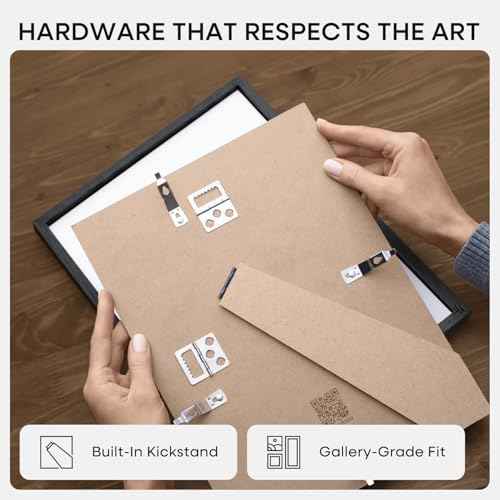 9x12 Black Oak Picture Frame
