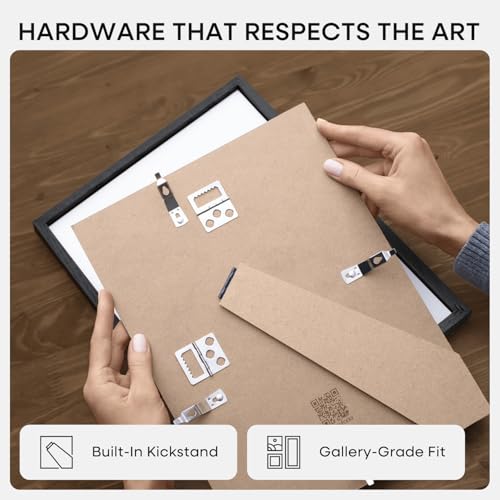 9x12 Black Oak Picture Frame