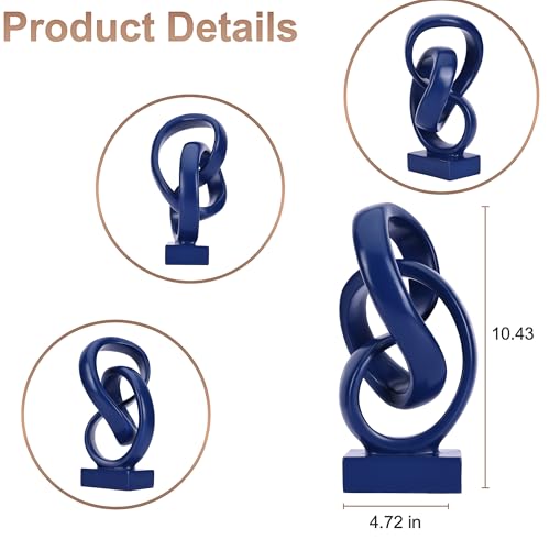 Modern Abstract Knot Sculpture
