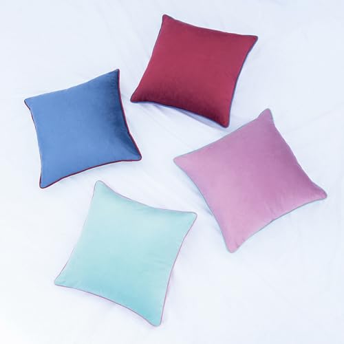 Decorative Throw Pillow Covers Cushion Cases (4 Count)