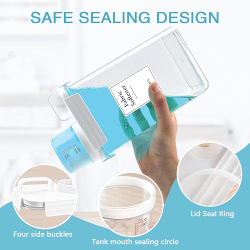 3 Pack Laundry Detergent Dispenser (234 Fl Oz)