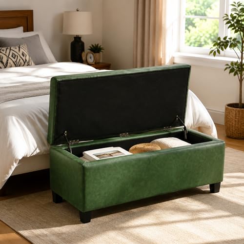 Vayne Storage Ottoman Bench With Flip