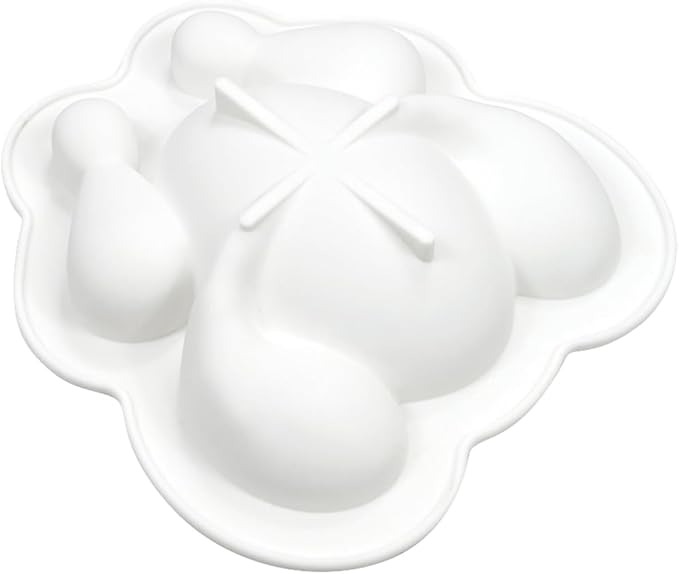Silicone Mousse Mold, Christmas Turkey Silicone Cake Pan, Dishwasher Safe, Lightweight, Easy Storage, for Mousse Cake, Bread, Brownie (A_ Turkey)