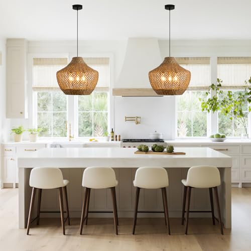 Rattan Pendant Light (3 Count)