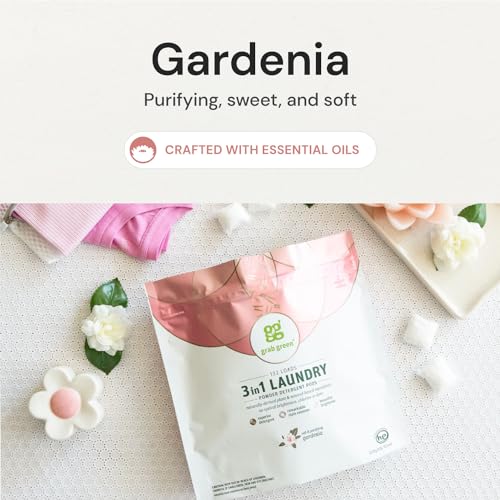 3-in-1 Laundry Detergent Pods, 60 Count, Gardenia