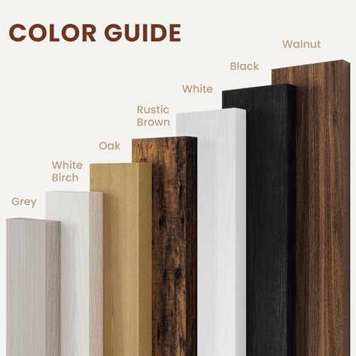 48 Inch White Floating Shelves (2 Count)