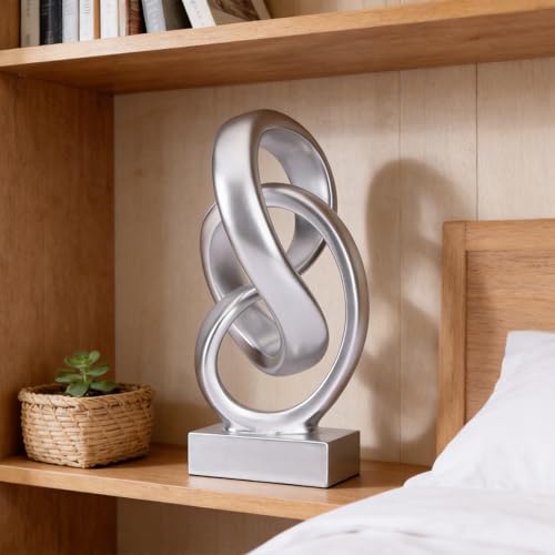 Modern Abstract Knot Sculpture