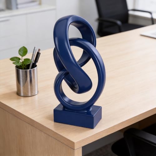 Modern Abstract Knot Sculpture