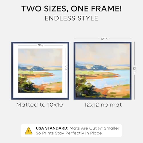 12x12 Blue Picture Frame