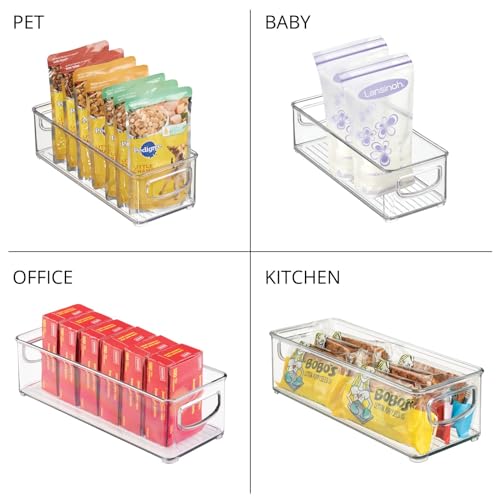 Plastic Bathroom Storage Container Bins w