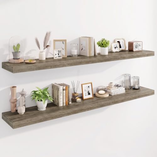 72" Floating Shelves for Wall (2 Count)