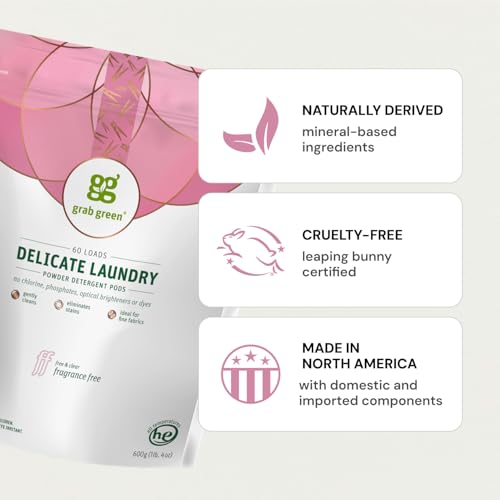 Delicate Laundry Detergent Pods (60 Count)