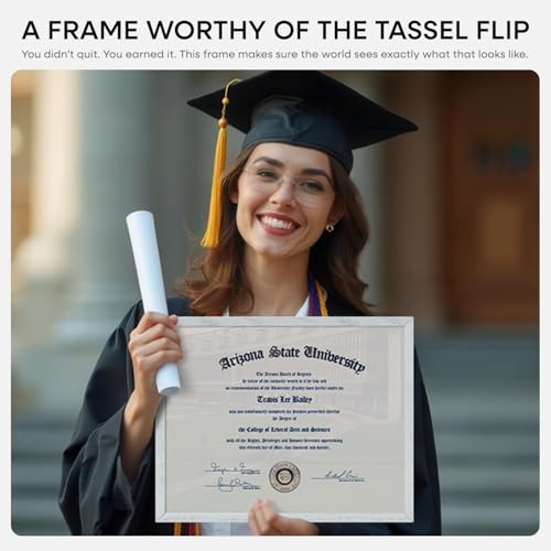 11x14 Black Oak Diploma Frame (2 Count)