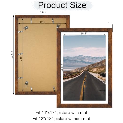 12x18 Picture Frame Set of 4 (4 Count)