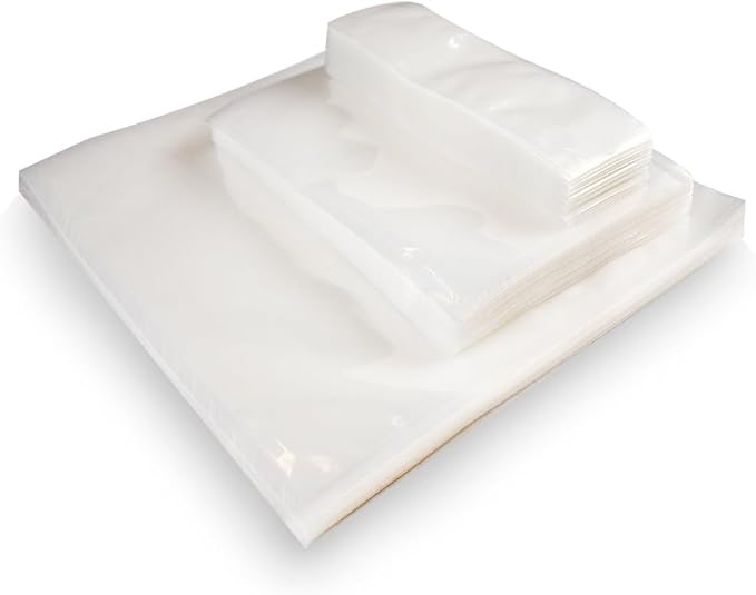 UltraSource - Chamber Machine Pouches 3 Mil Thickness, 14" x 14", Pack of 500 Vacuum Chamber Pouches, BPA-Free Pre-Cut Chamber Vacuum Sealer Bags with tear notch