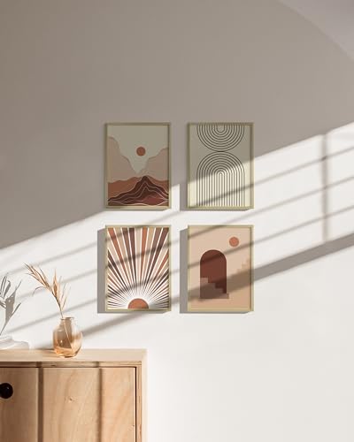 9x12 Gold Metal Picture Frames (4 Count)